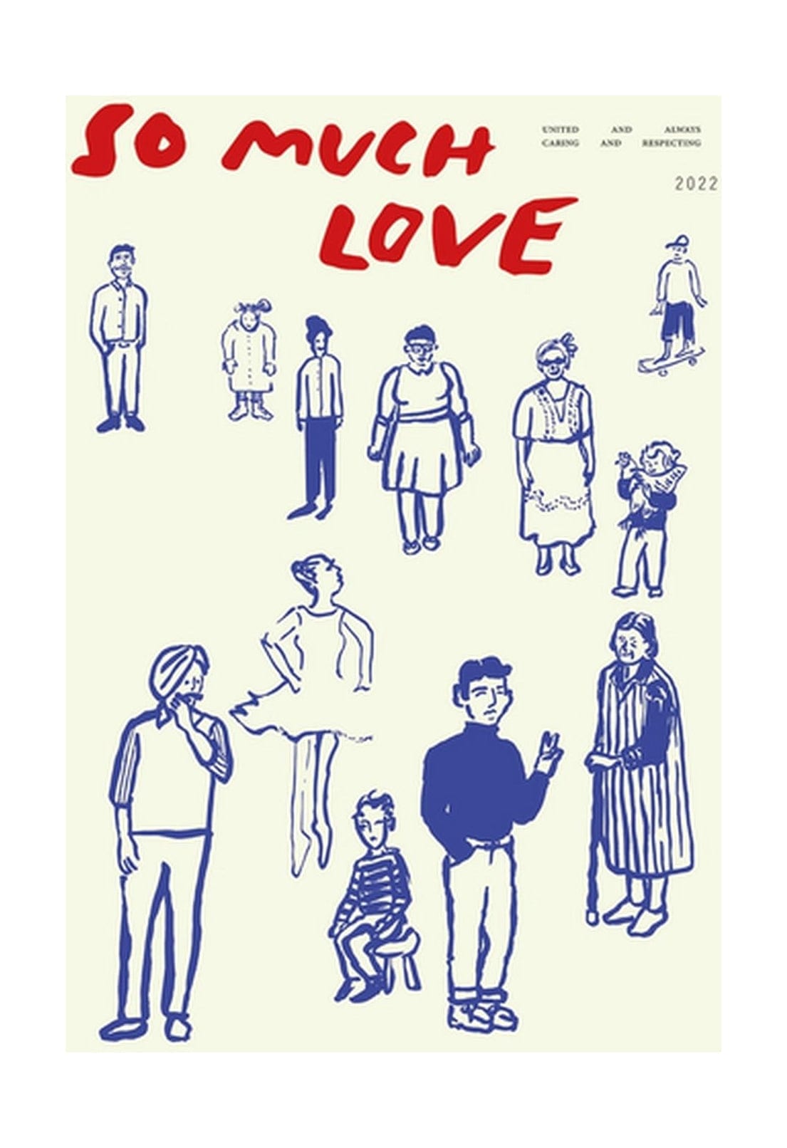 Collectif papier So Ming Love Affiche, 50x70 cm