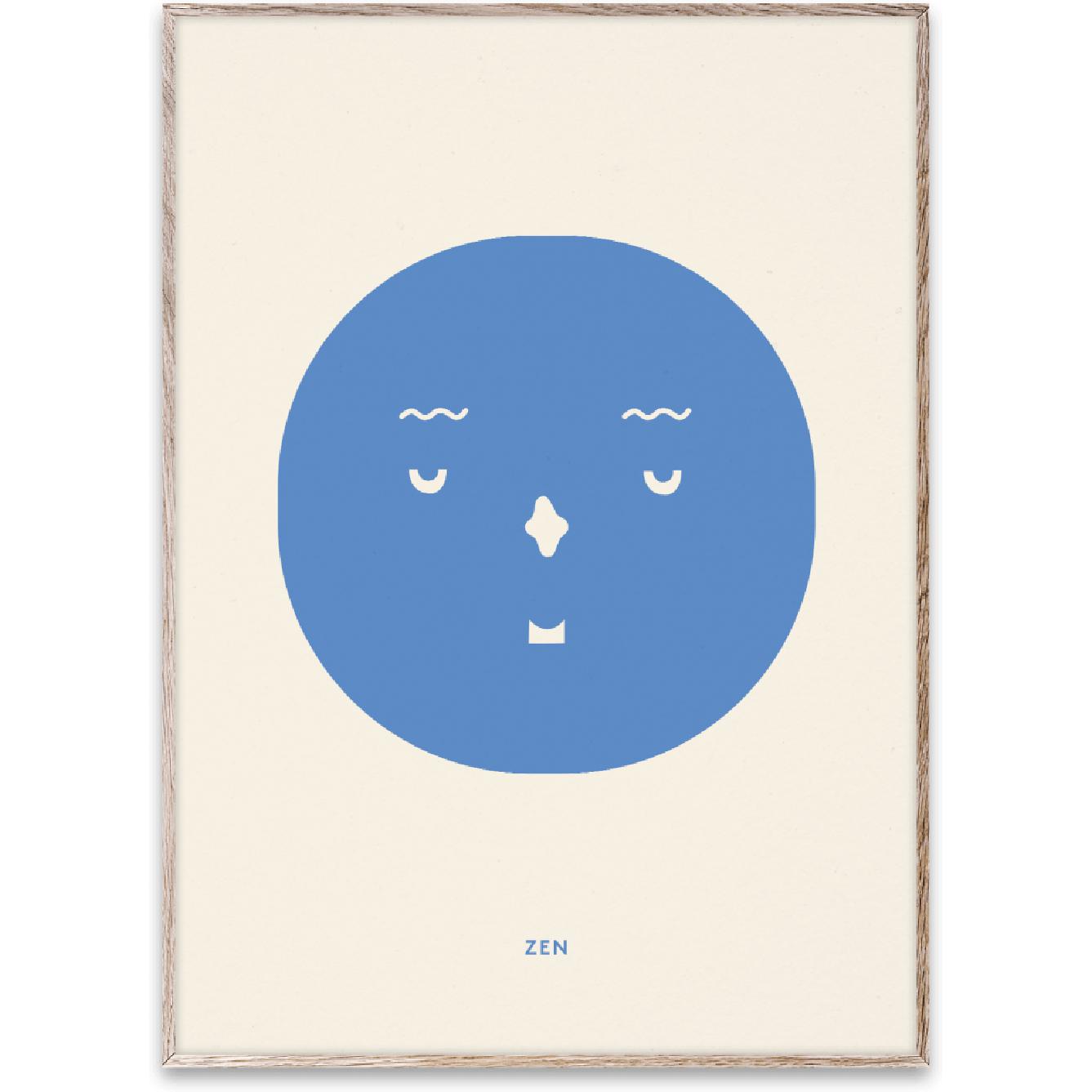 Cartel de sentimiento zen colectivo de papel, 50x70 cm