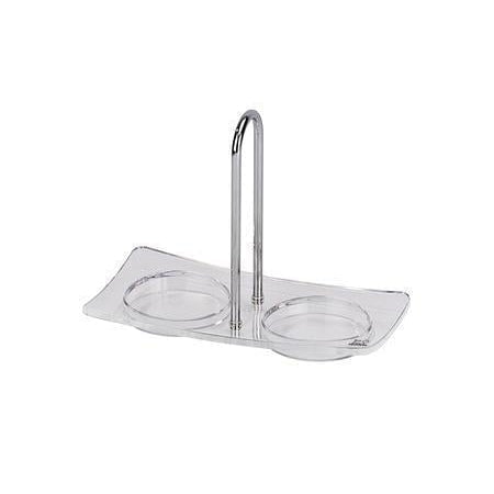 Peugeot Holder For 2 Mills Clear, 15 Cm