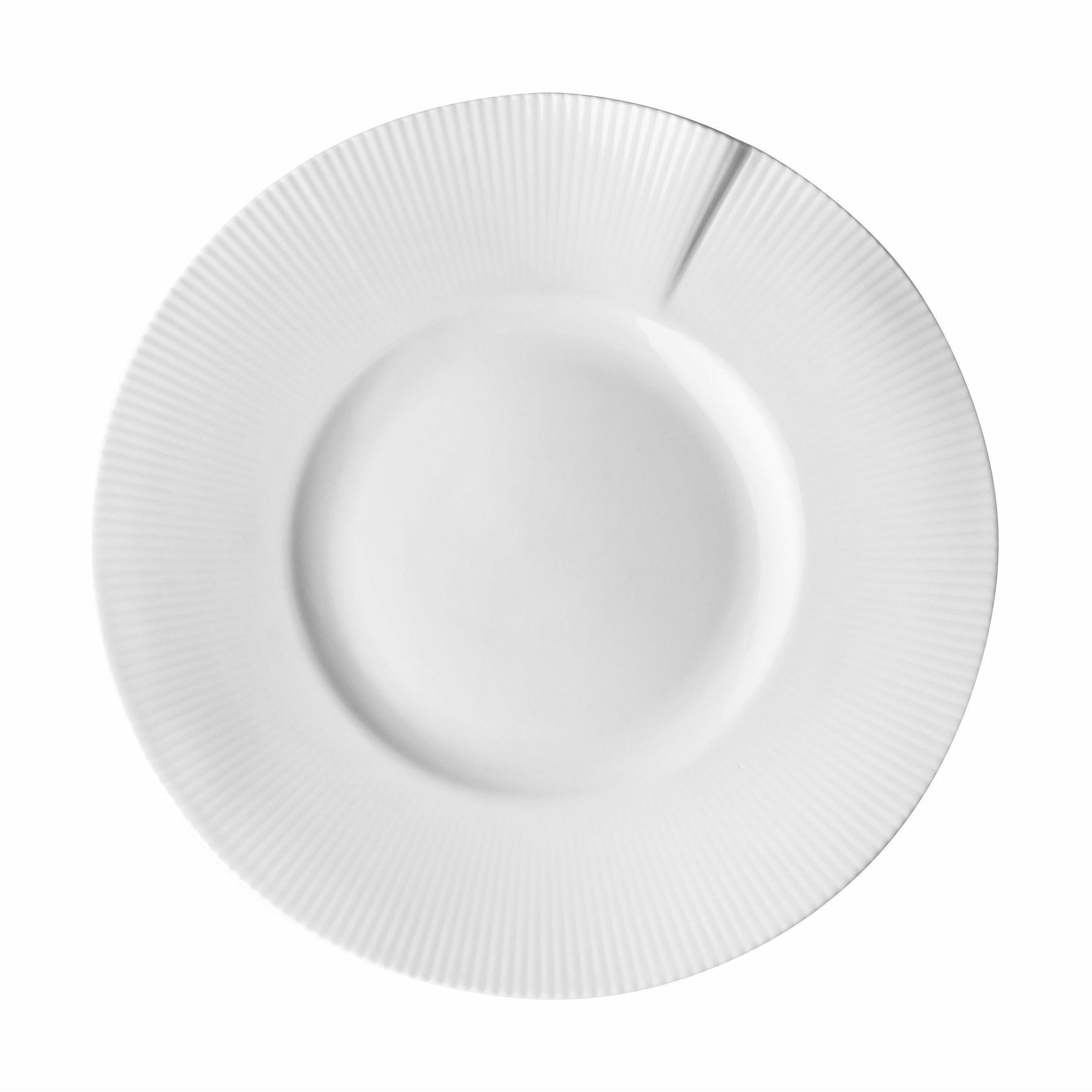 Pillivuyt Canopée Flat Plate mit breiter Kante, Ø 29 cm