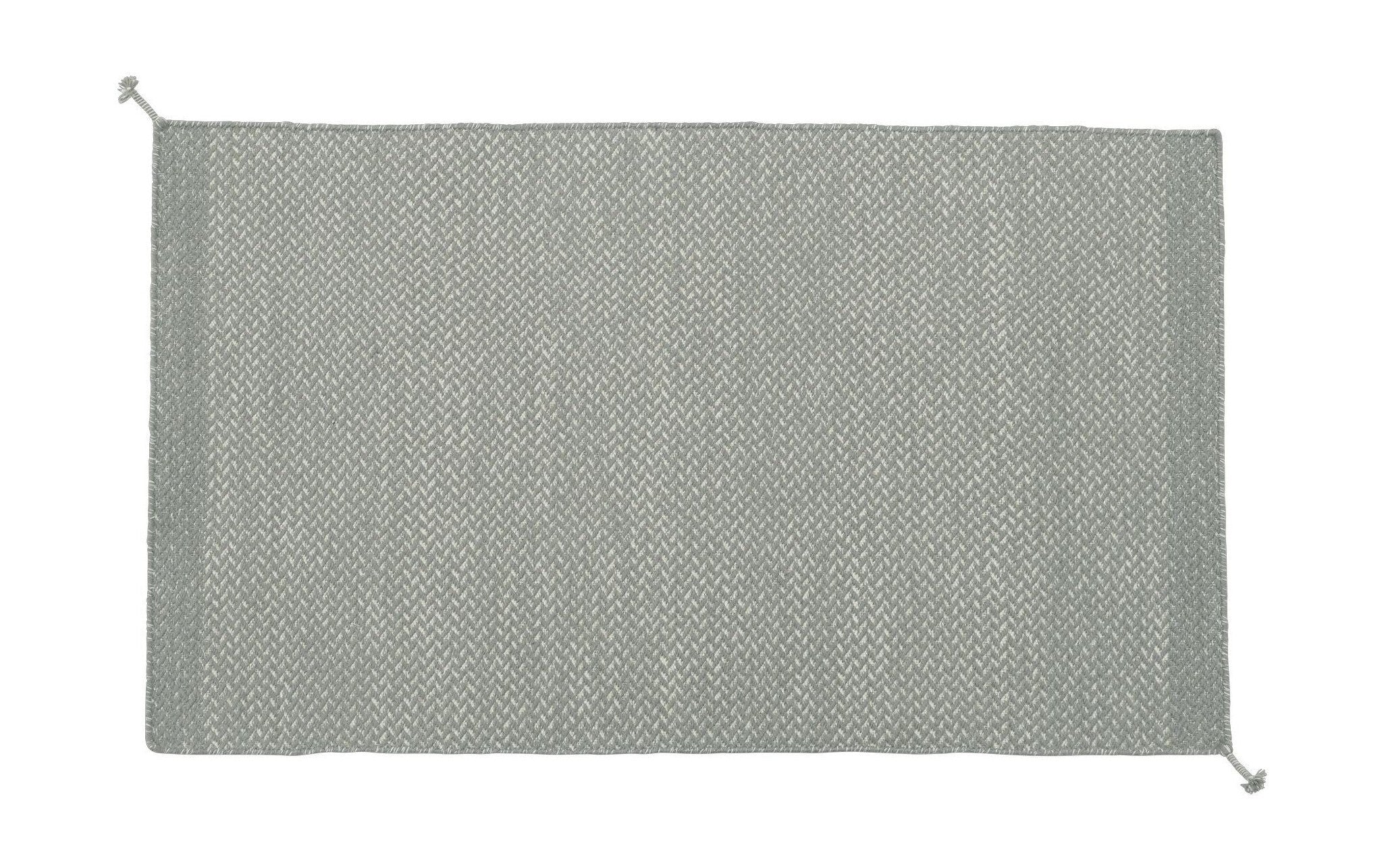 Muuto Ply Teppich grau, 140 x 85 cm