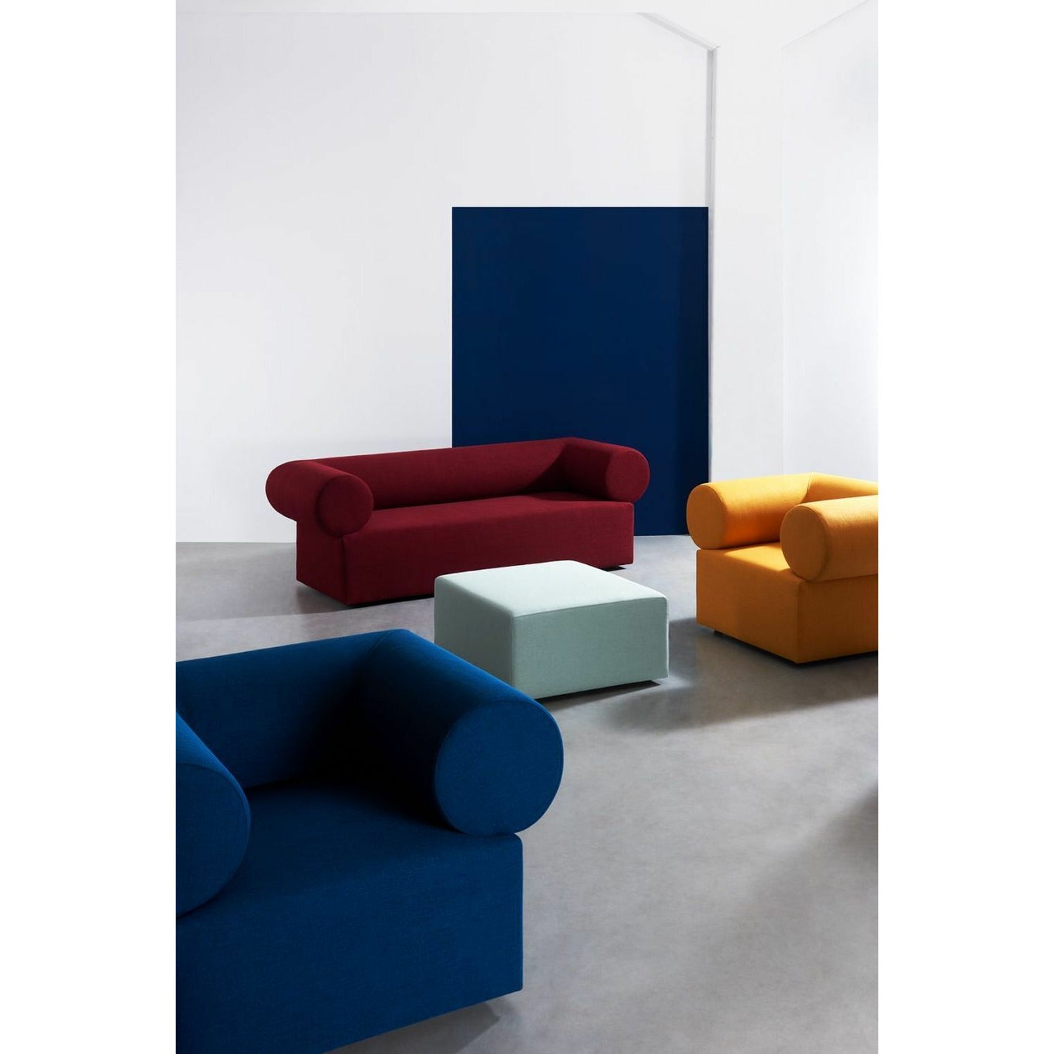 Puik Chester sofa 2 pers., Bordeaux