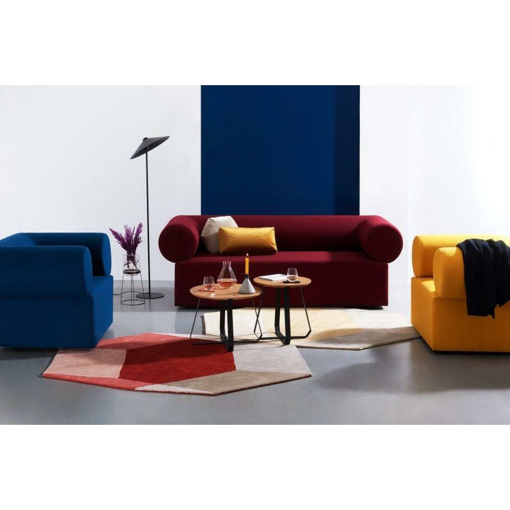 Puik Chester sofa 2 pers., Bordeaux