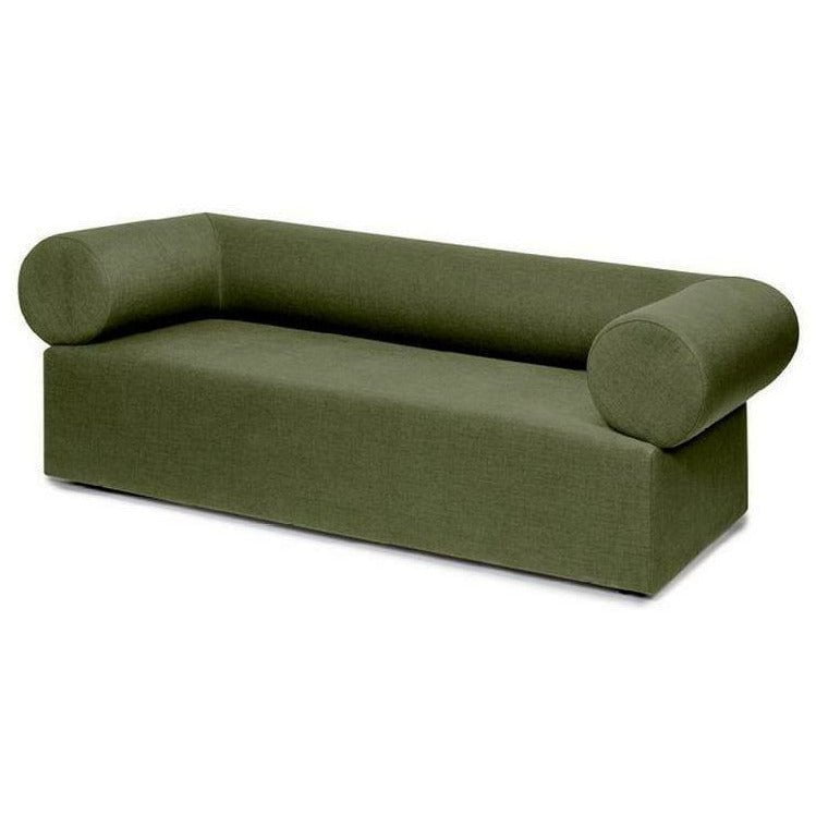 Puik Chester Couch 2,5 plazas, verde oscuro