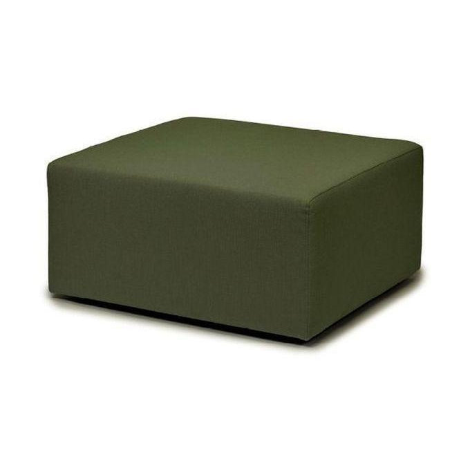 Puik Chester Footstool, verde oscuro