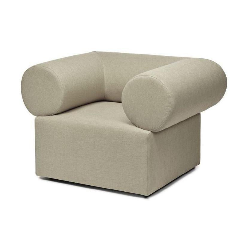 Fauteuil Puik Chester, argent