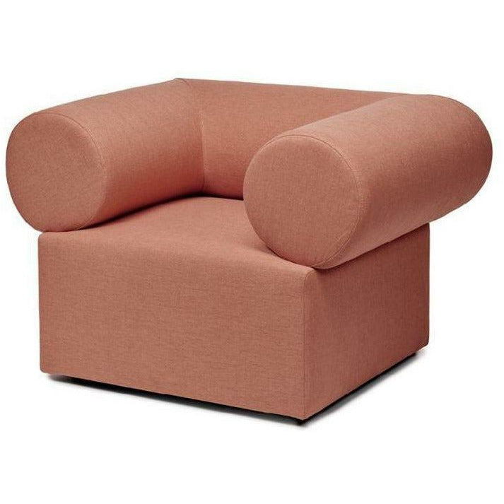 Fauteuil Puik Chester, rose