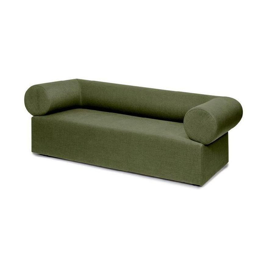 Puik Chester sofa 3 pers., mørkegrøn