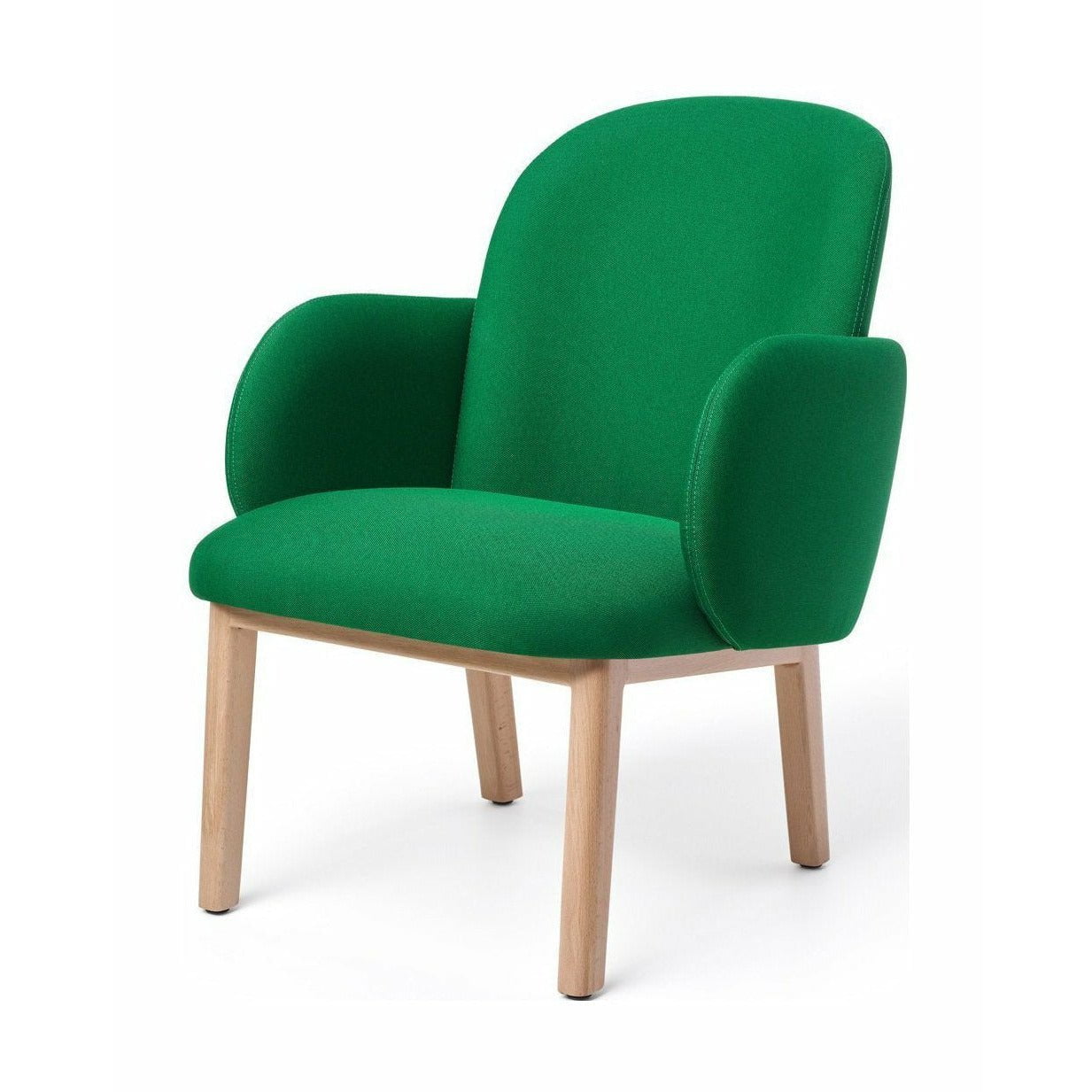 Puik dost Lounge Stuhl Holz, dunkelgrün
