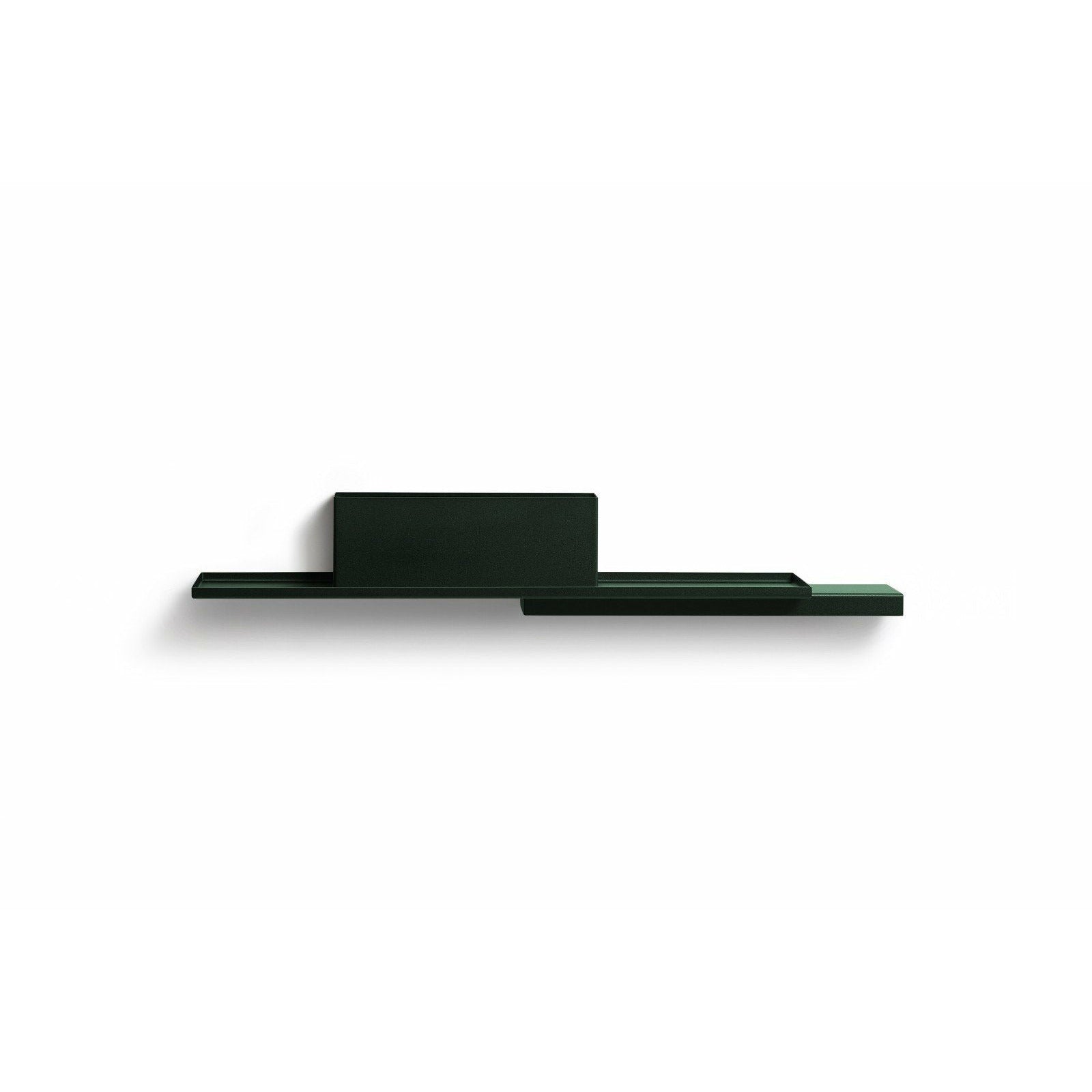 Puik Duplex Wall Shelf, Dark Green