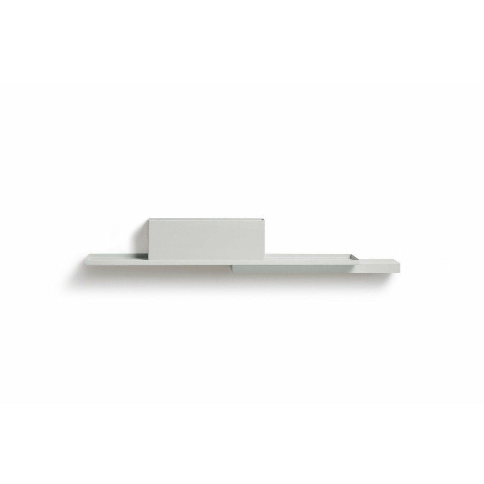 Puik Duplex Wall Shelf, Light Grey