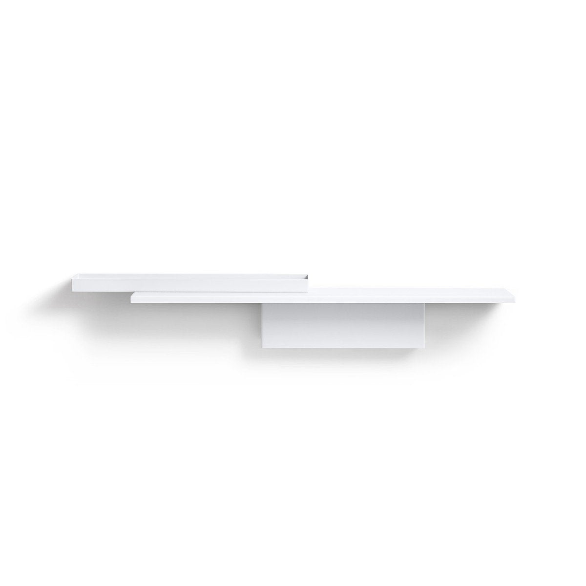 Puik Duplex Wall Shelf, White