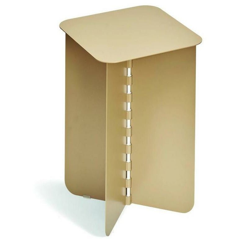 Seitenscharnier -Seitentisch 30x30 cm, Gold