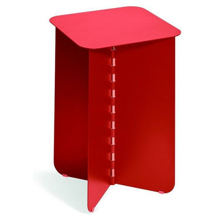 PUIK -Scharnier -Seitentisch 30x30 cm, rot