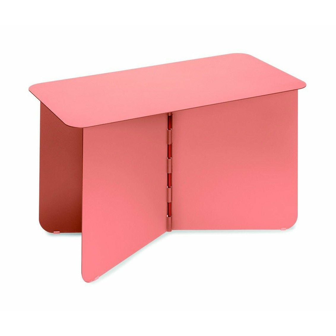 PUIK -Scharnier -Seiten Tabelle 70x35cm, rosa