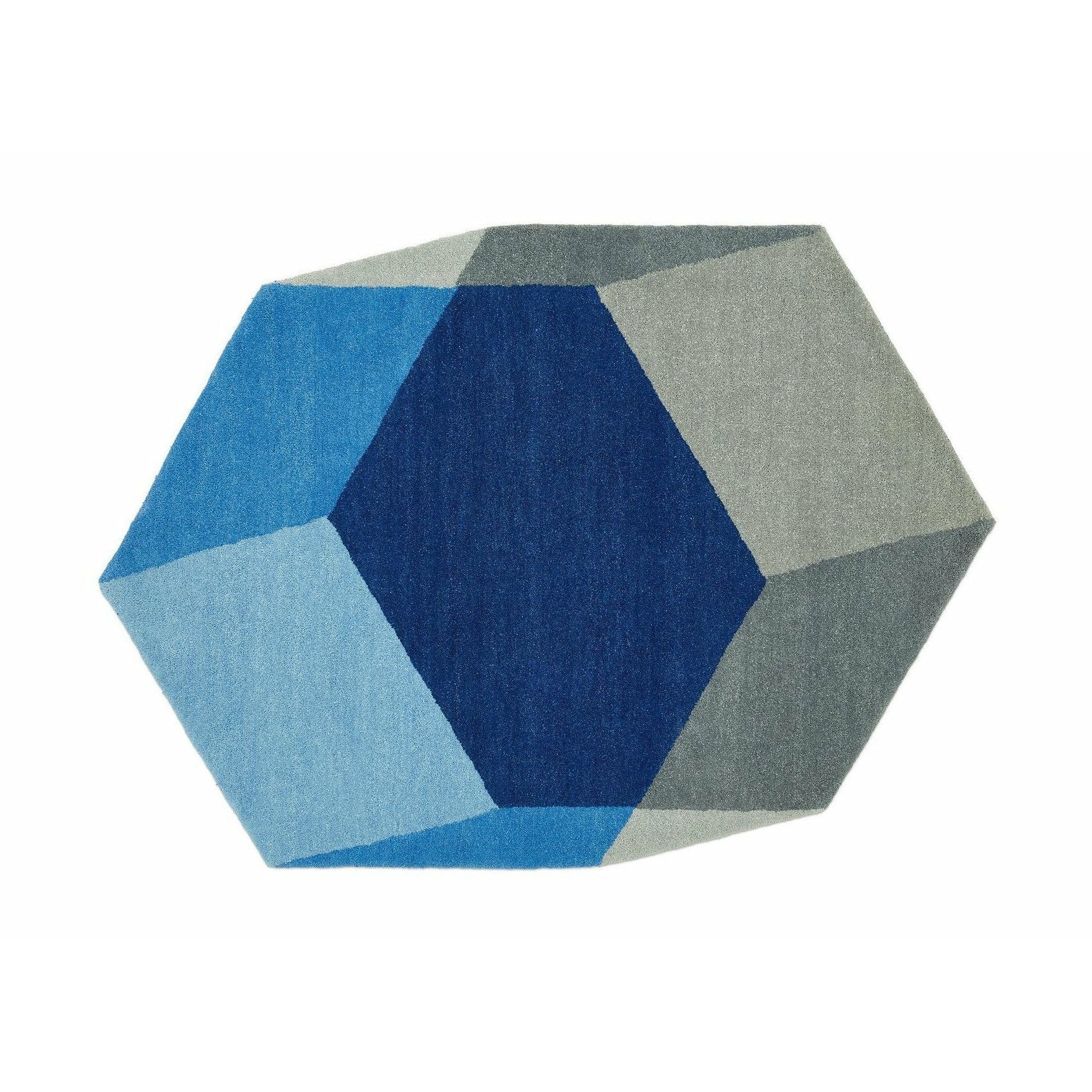 Puik Iso Teppich Hexagon, blau