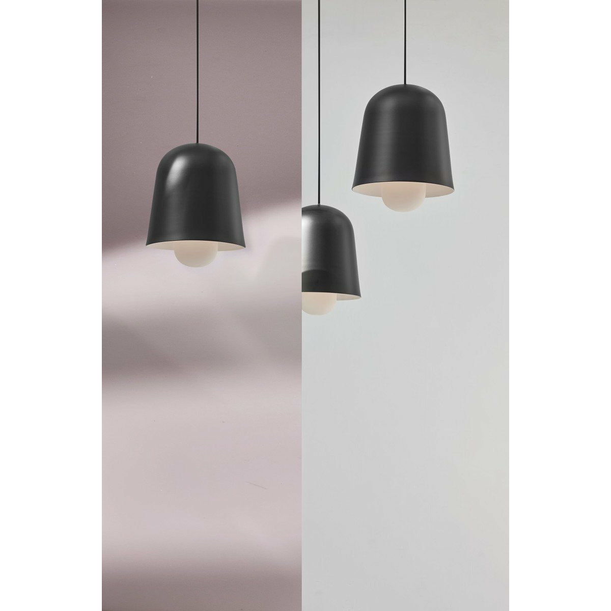 Puik Kegel Anhängerlampe, schwarz