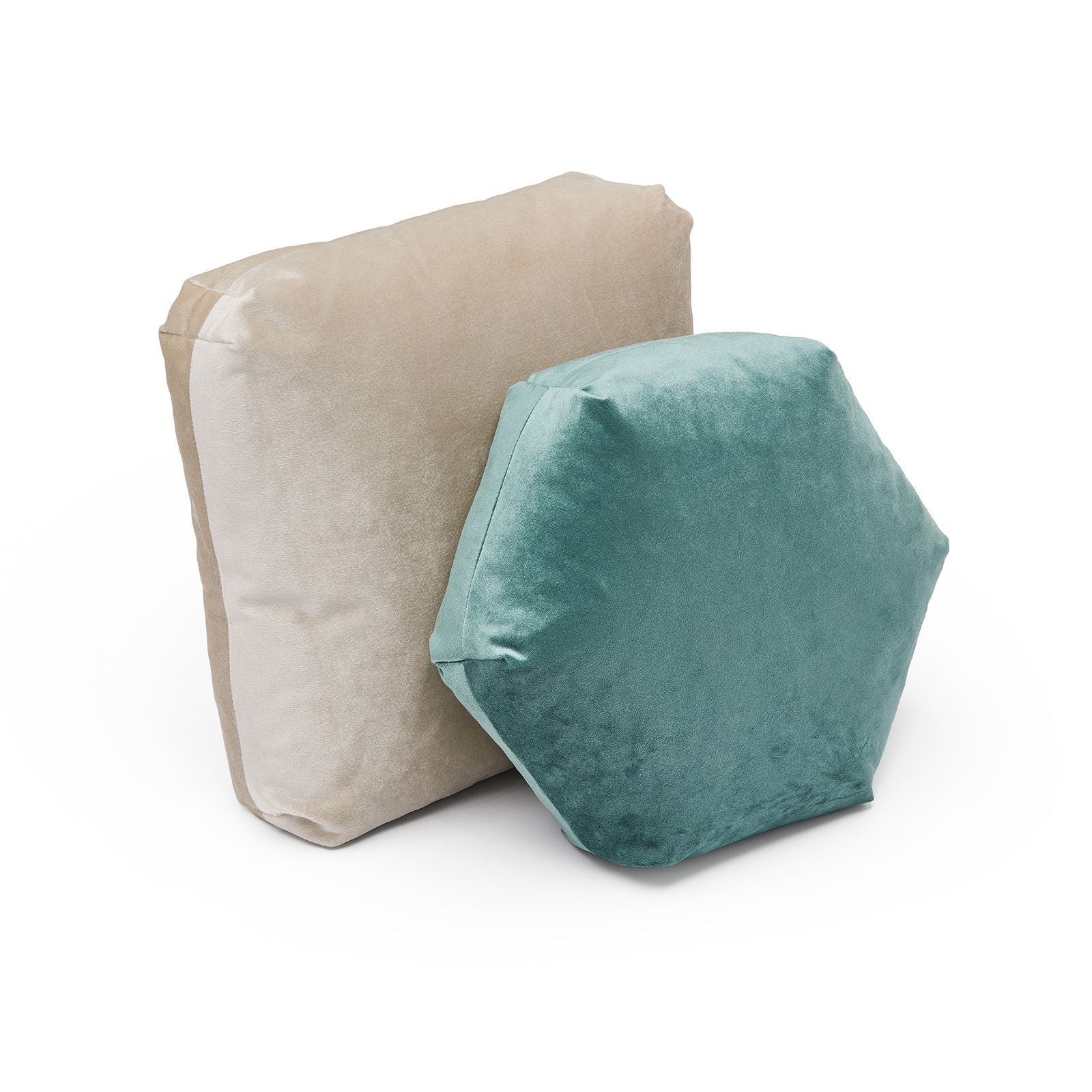 Puik Plus Hexagon Cushion, Green