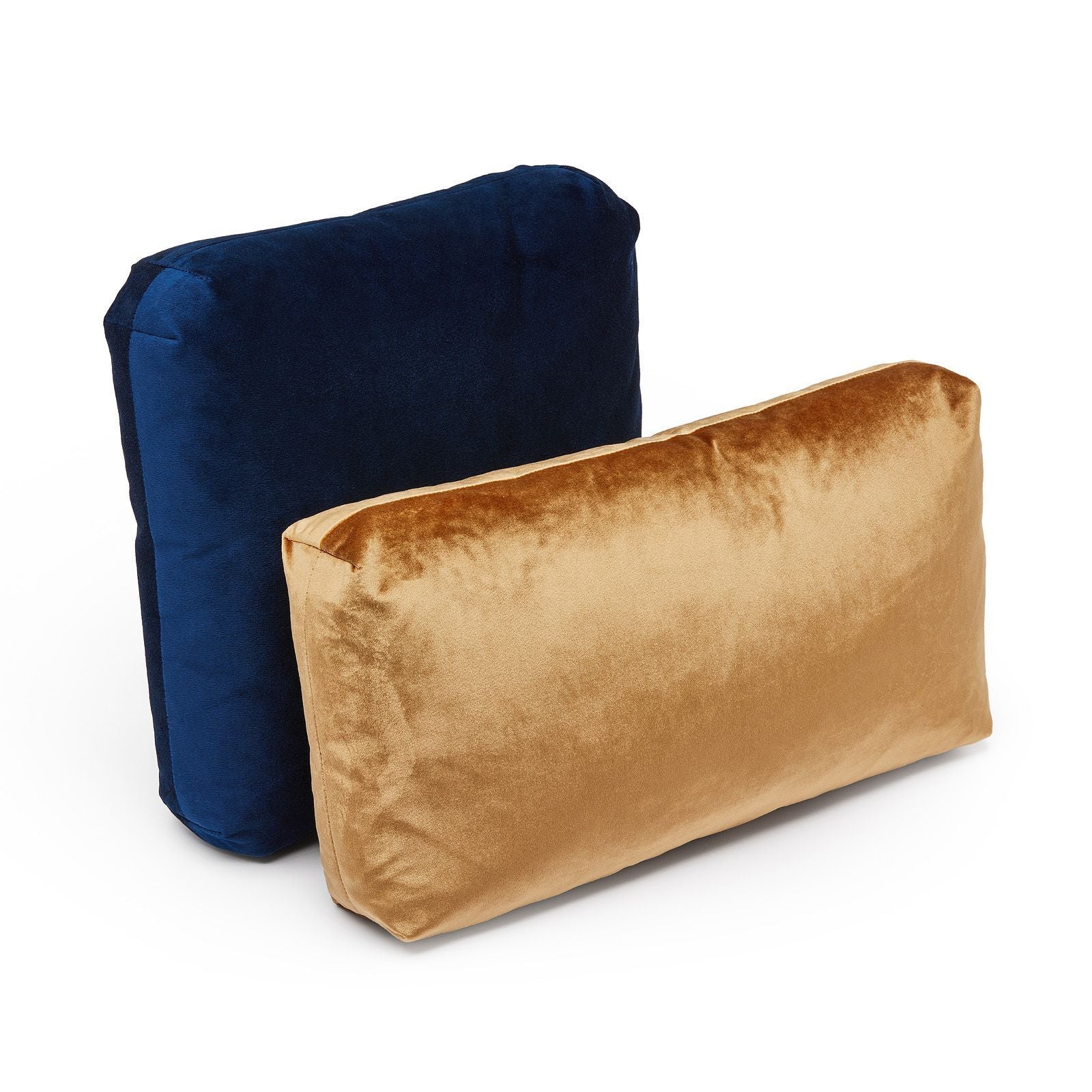 Puik plus coussin carré, bleu foncé