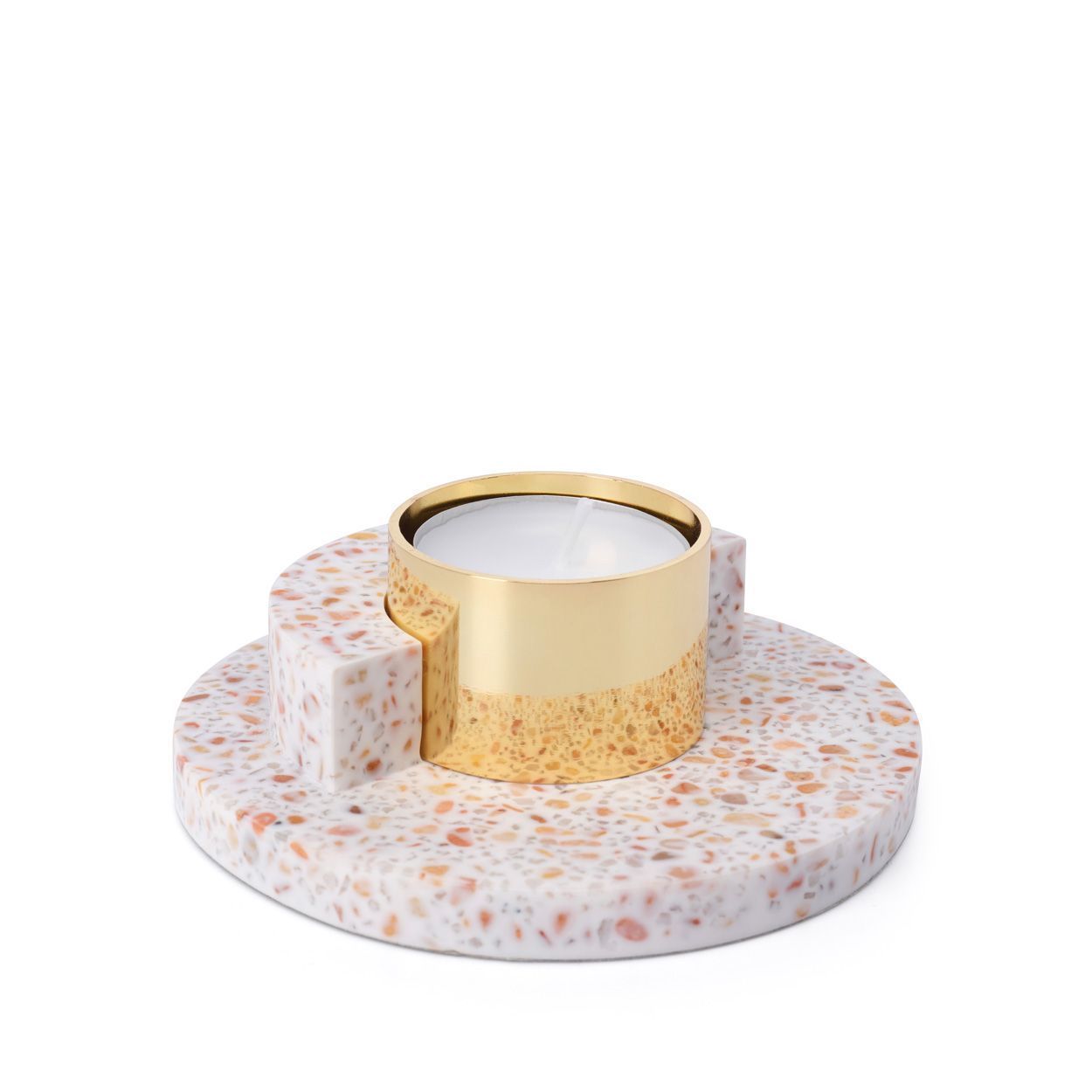 Puik Ply Tealight Holder, White