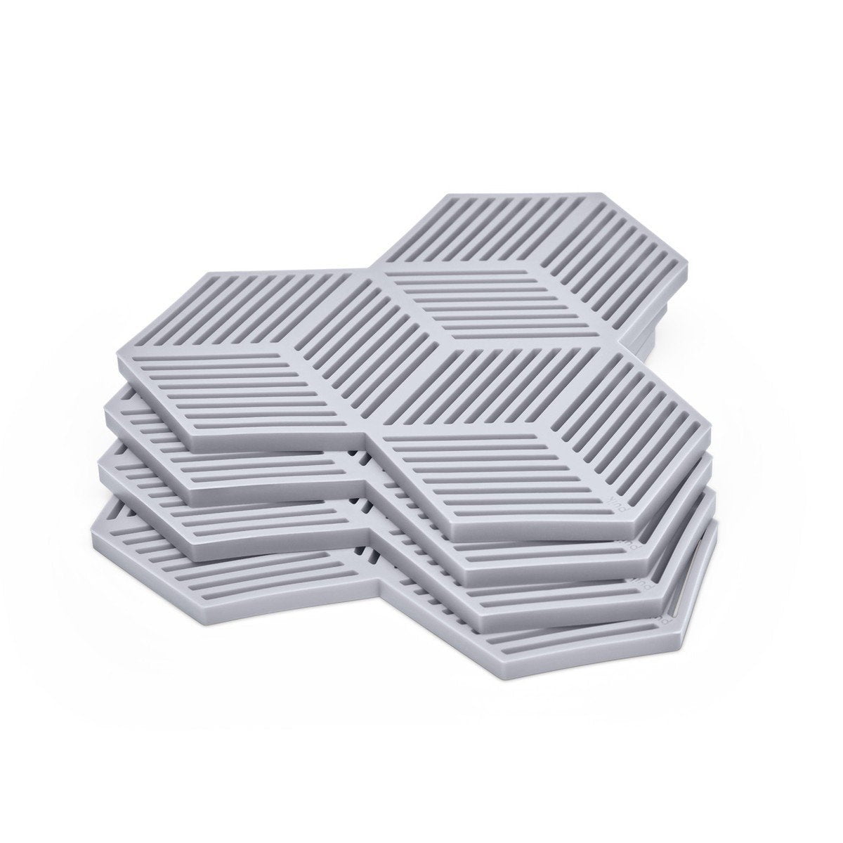 Puik Sico Coaster Set von 4, Grau