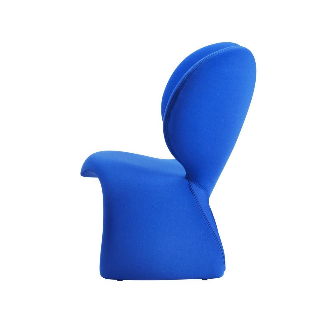 Qeeboo Don't F**K With The Mouse Upholstered Chair, Blue