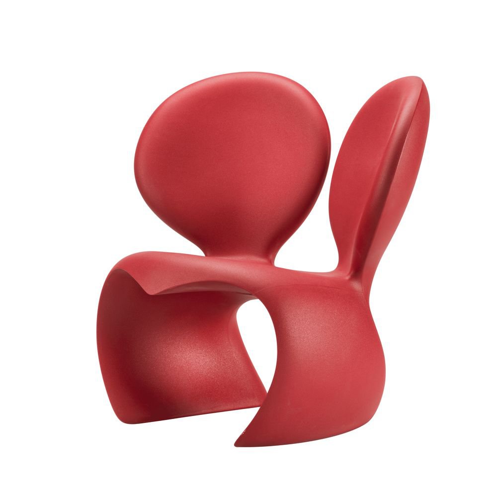 Qeeboo Don't F**K With The Mouse Chair Plastic, Red