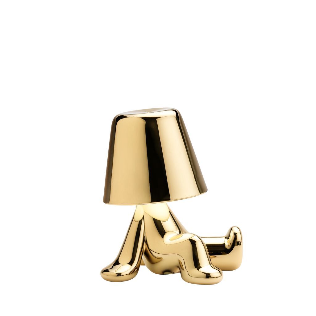 La lampe de table Golden Brothers de Qeeboo par Stefano Giovannoni, Bob