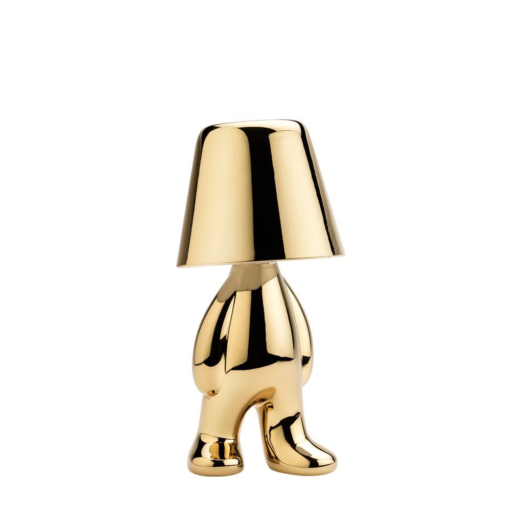 Qeeboo Golden Brothers Table Lamp By Stefano Giovannoni, Tom