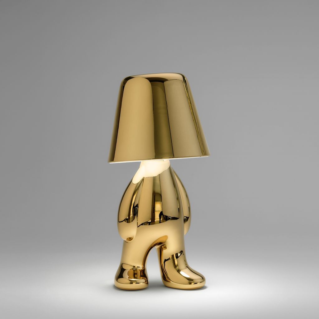 Tischlampe von Qeeboo Golden Brothers von Stefano Giovannoni, Tom