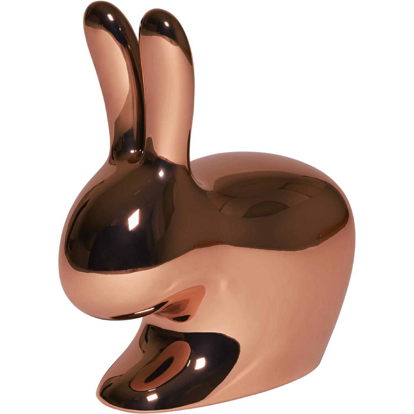 Qeeboo Bunny Stol Metal Finish, Kobber