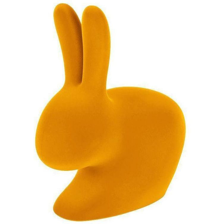 Qeeboo Bunny Chair Velvet Finish, dunkel Gold