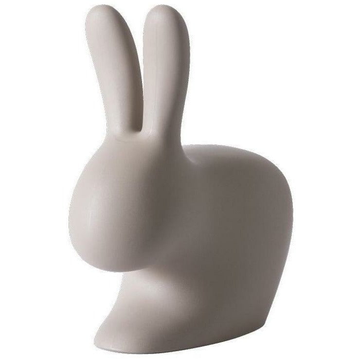 Qeeboo Bunny -stol av Stefano Giovannoni, Dove Gray