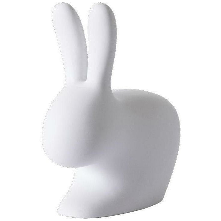 Qeeboo Bunny stol af Stefano Giovannoni, lysegrå