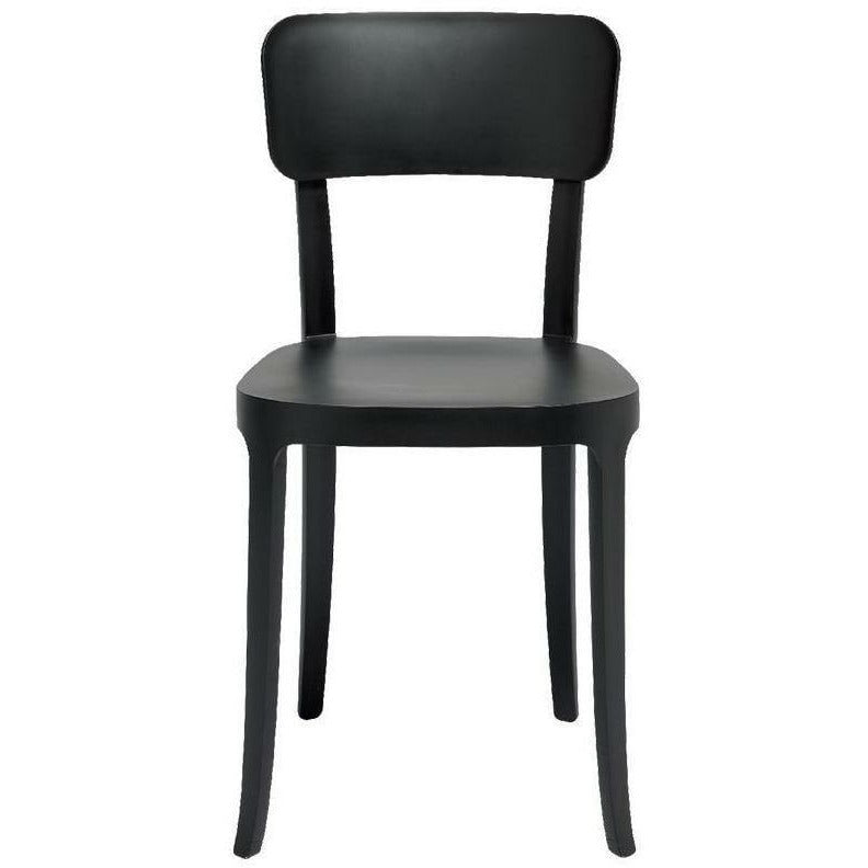 Qeeboo K silla de Stefano Giovannoni Set de 2, negro