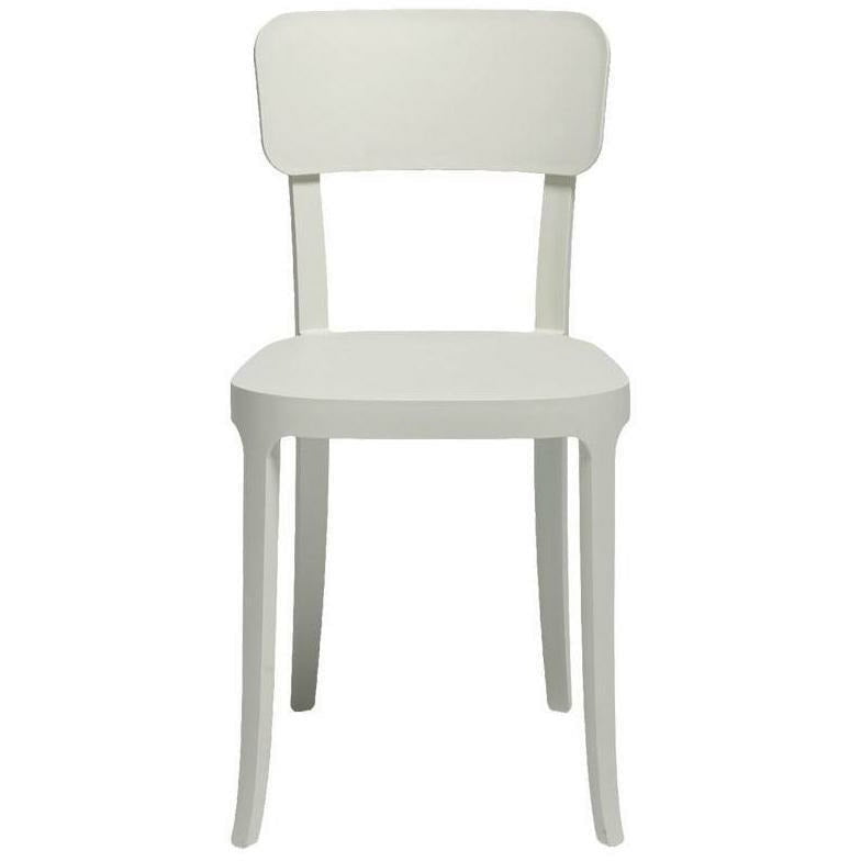 Qeeboo K silla de Stefano Giovannoni Set de 2, blanco