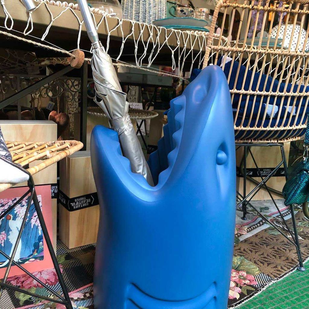 QEEOOO Killer Umbrella Stand by Studio Job, Blue Denim