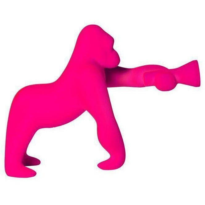 QEEBOO Kong Tischlampenlampe -Samt Finish von Stefano Giovannoni XS, Fuxia