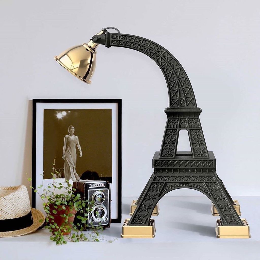 Qeeboo Paris bordlamper af Studio Job M, Black