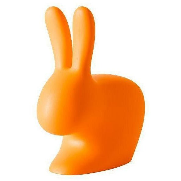 Qeeboo Rabbit Silla de bebé, naranja clara