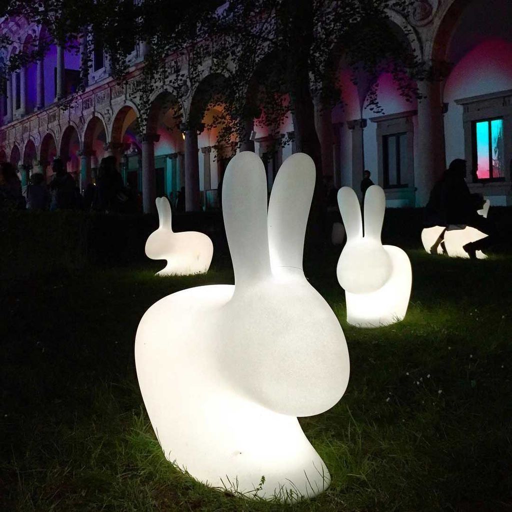 QEEOOO LABBIT LED LEUR REDARTABLE