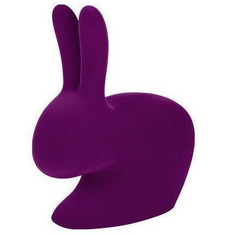 QEEOOO LABBIT VELVET BIREDEND XS, Purple