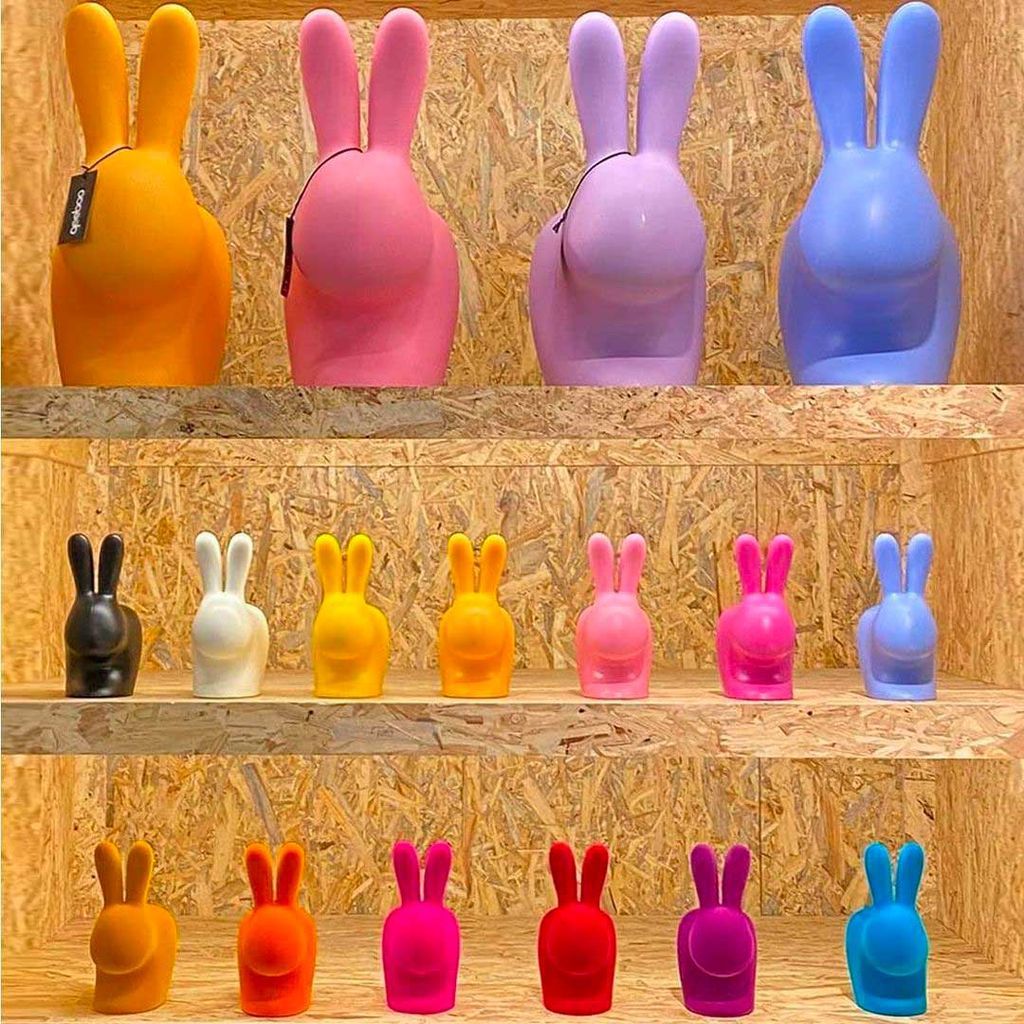 Qeeboo Rabbit Doorstop X, naranja