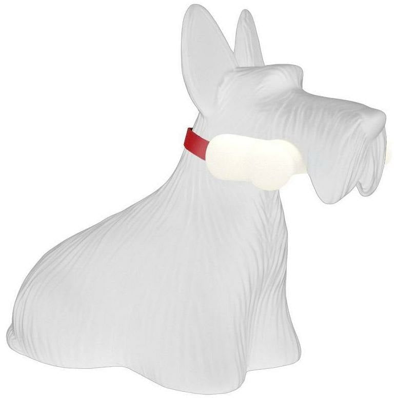 Qeeboo Scottie Lamp de Stefano Giovannoni, blanco