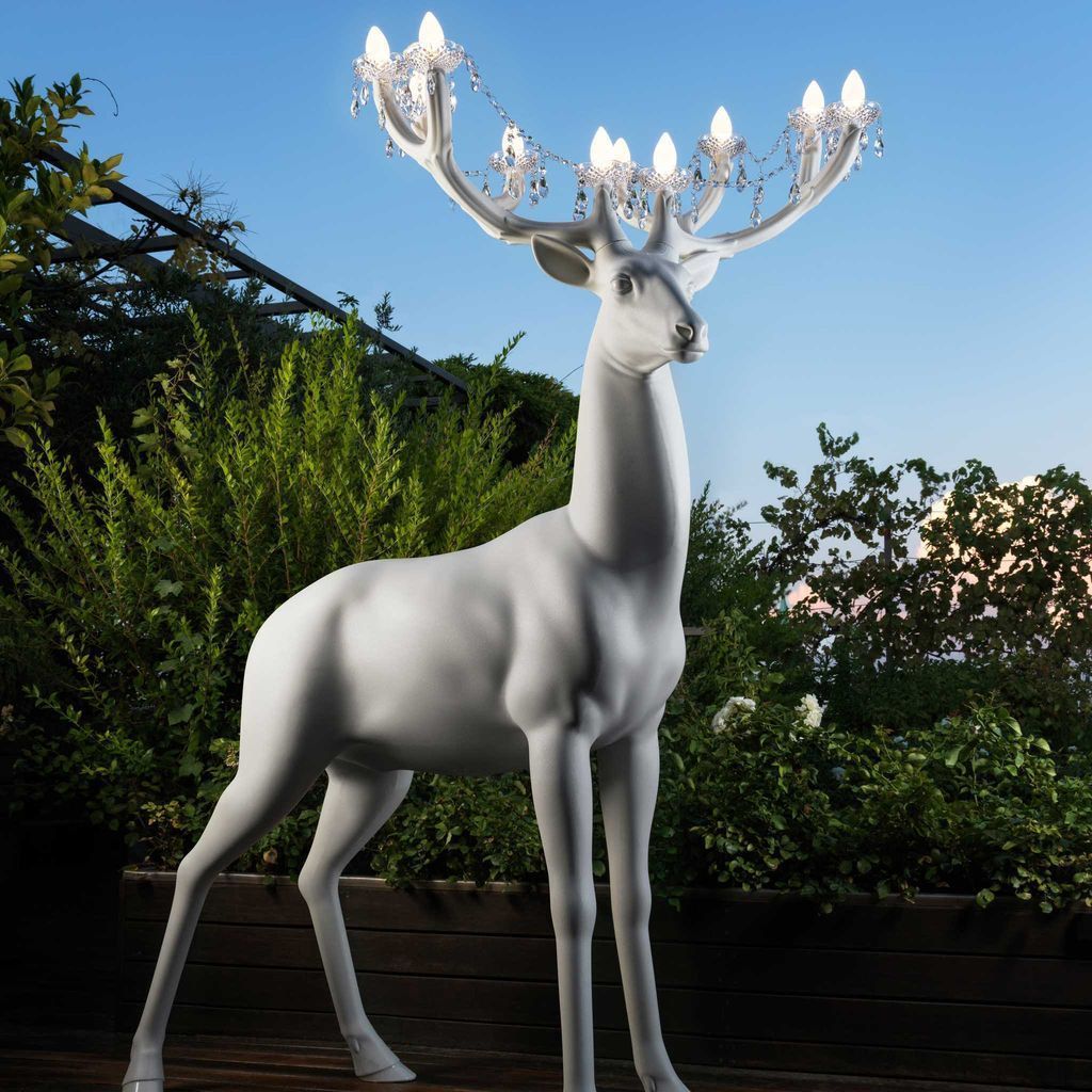 La lampadaire QEEOOO SHERWOOD par Marcantonio H 2M, blanc