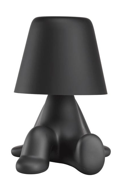 Qeeboo Sweet Brothers Table Lamp Rob, Black