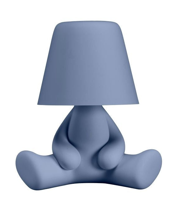 La lampe de table des frères doux qeeboo, bleu clair