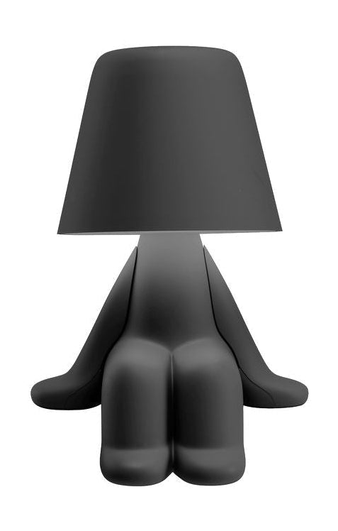 La lampe de table de Table des frères doux qeeboo, noir