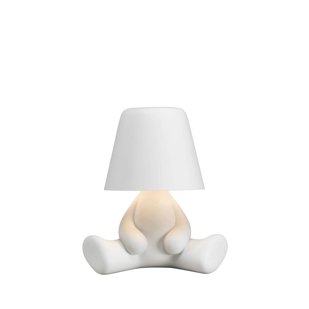 La lampe de table des frères doux qeeboo, jaune