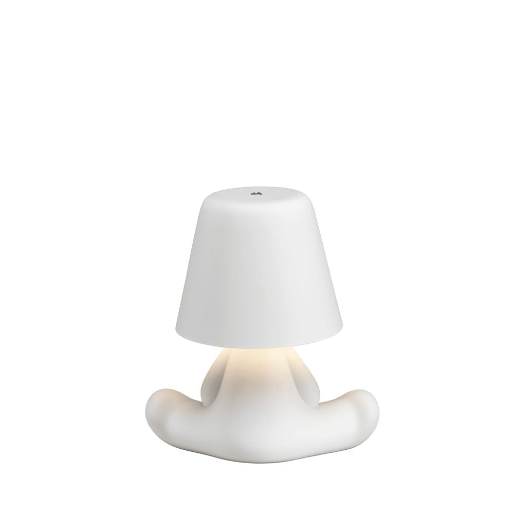 La lampe de table des frères doux qeeboo, jaune